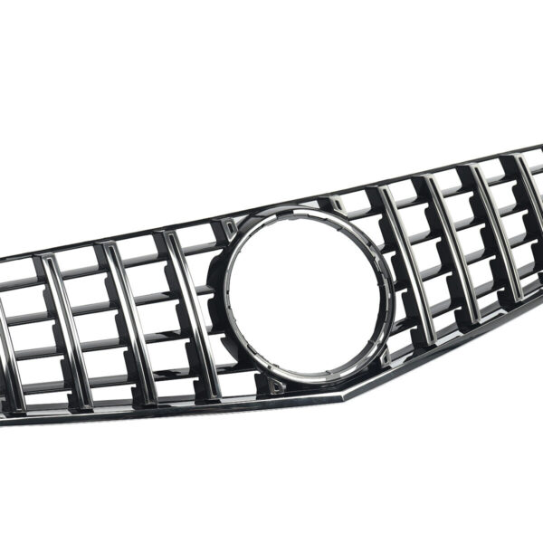 Grille Fit for Mercedes-Benz W207 E-CLASS Coupe 2009-2013 Chrome Black GT Front Grille - Image 8