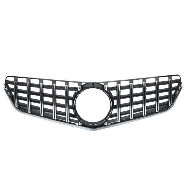 Grille Fit for Mercedes-Benz W207 E-CLASS Coupe 2009-2013 Chrome Black GT Front Grille - Image 3