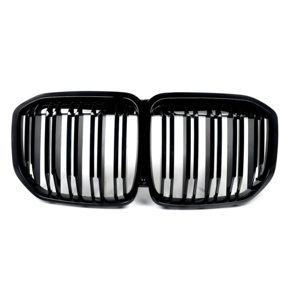 Grille Fit For BMW X7 G07 2019- 2022 M Performance Pair Gloss Black Front Upper - Image 4