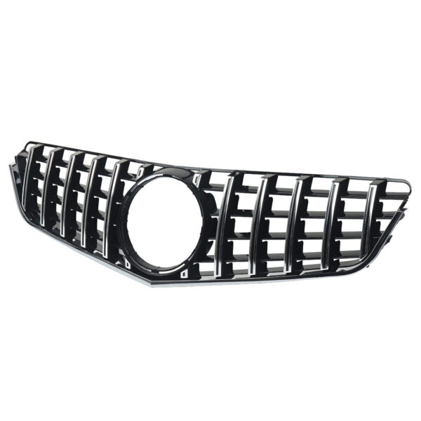 Grille Fit for Mercedes-Benz W207 E-CLASS Coupe 2009-2013 Chrome Black GT Front Grille - Image 6