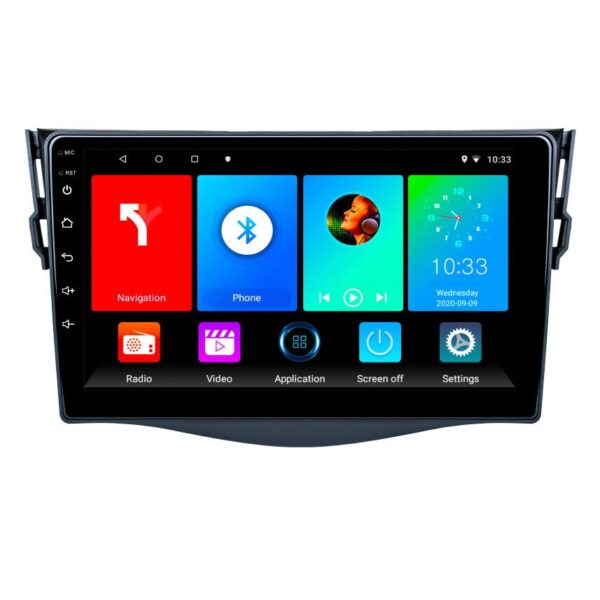 For Toyota Rav4 2005-2013 Car Stereo Radio Gps Carplay Auto Player 