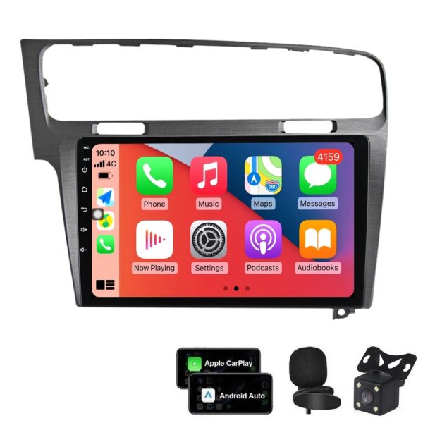 For VW Volkswagen Golf 2015-2021 Carplay Car Stereo Radio Android Multimedia Player