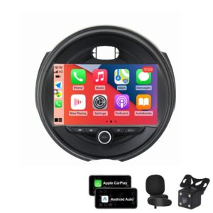 For Mini Cooper Convertible & Coupe 2016-2020 Carplay Car Stereo Radio Android Touch Screen Multimedia Player