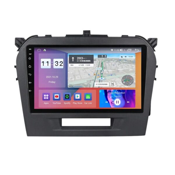 For Suzuki Vitara 2014-2018 Carplay Car Stereo Radio Android Player Multimedia Navigation RDS (M200S) - Image 4