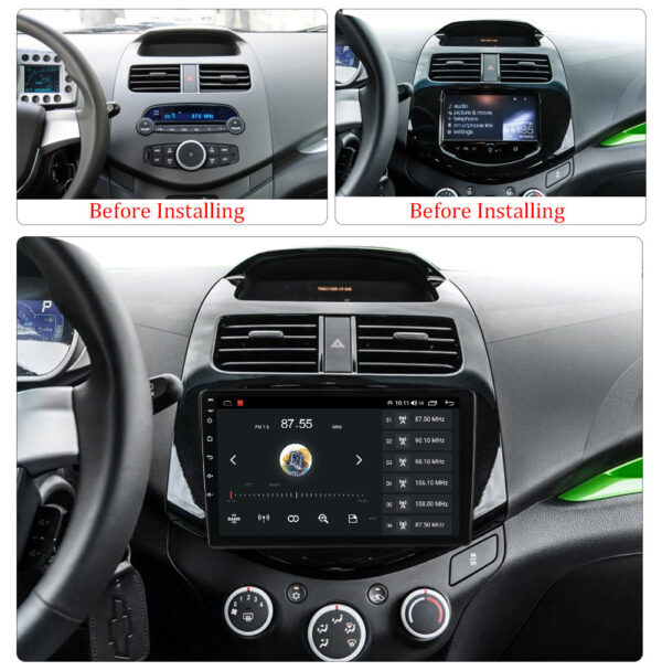 For Chevrolet Spark 2013-2015 Car Stereo Radio Carplay GPS Android Multimedia Player - Image 3