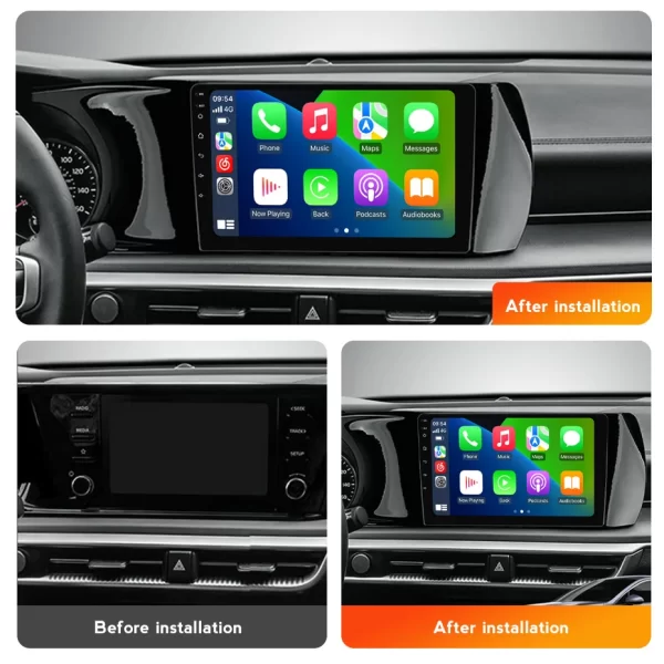 For Kia K5 2021 2022 2023 Car Stereo Radio Carplay GPS Android Multimedia Player - Image 3