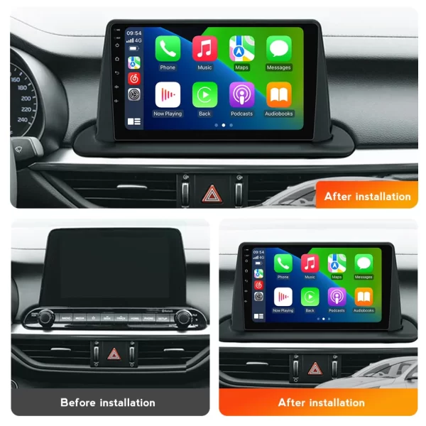 For Kia Forte 2019-2023 Car Stereo Radio Carplay GPS Android Multimedia Player - Image 3