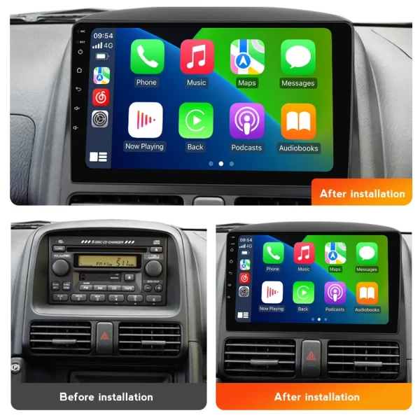 For Honda CRV CR-V 2002-2006 Car Stereo Radio Carplay GPS Android Multimedia Player - Image 3