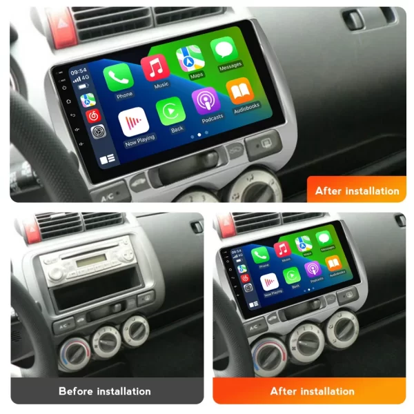 For Honda Fit 2002-2007 Car Stereo Radio Carplay GPS Android Multimedia Player - Image 3