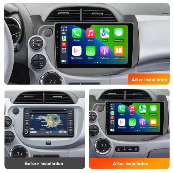 For Honda Fit 2007-2014 Car Stereo Radio Carplay GPS Android Multimedia Player - Image 3