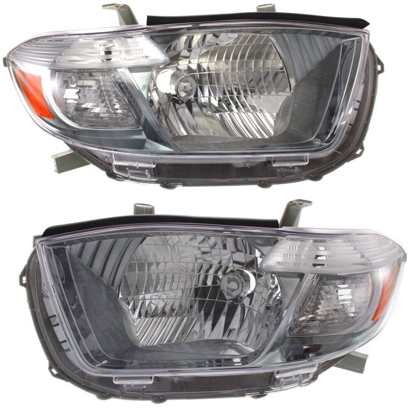 Headlight Set For 2008-2010 Toyota Highlander Sport Model Left and ...