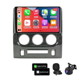 For Dodge Challenger 2008-2014 Car Stereo Radio Carplay Android Touch Screen Multimedia Player